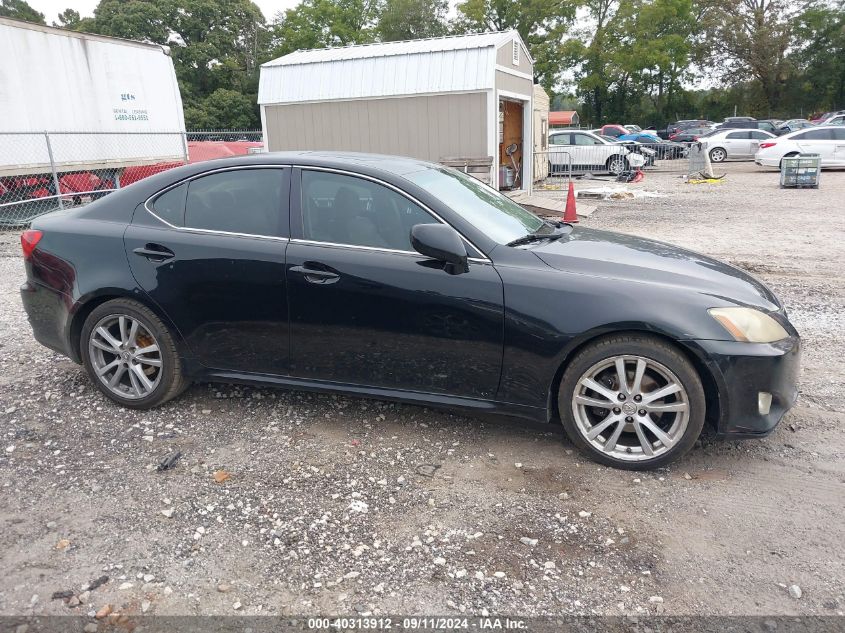 2006 Lexus Is 250 250 VIN: JTHBK262262018972 Lot: 40313912