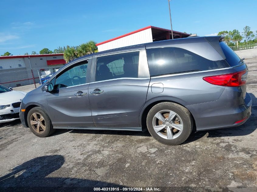 2018 Honda Odyssey Ex-L VIN: 5FNRL6H78JB046908 Lot: 40313915