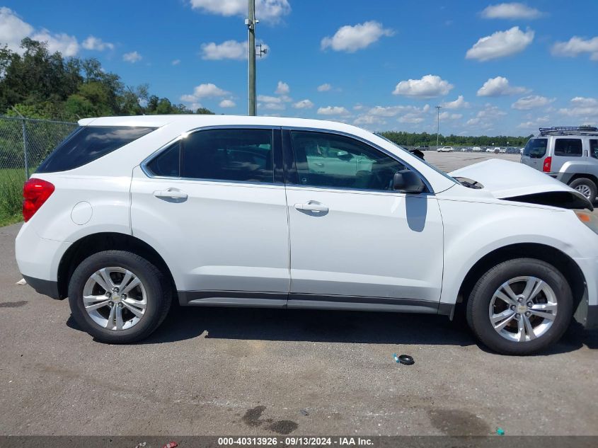 2012 Chevrolet Equinox Ls VIN: 2GNALBEK2C1160205 Lot: 40313926