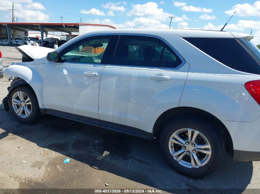 2012 Chevrolet Equinox Ls VIN: 2GNALBEK2C1160205 Lot: 40313926