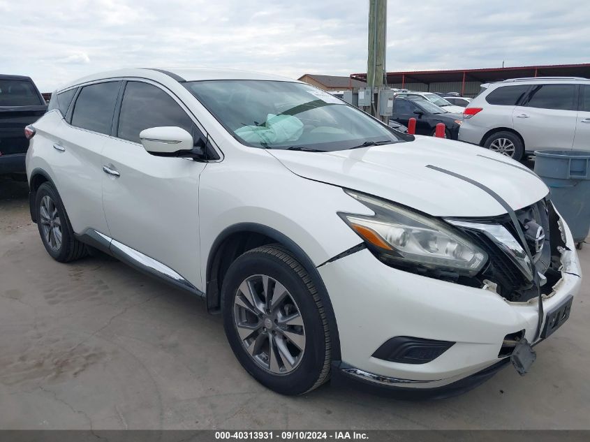 5N1AZ2MG3FN220561 2015 NISSAN MURANO - Image 1