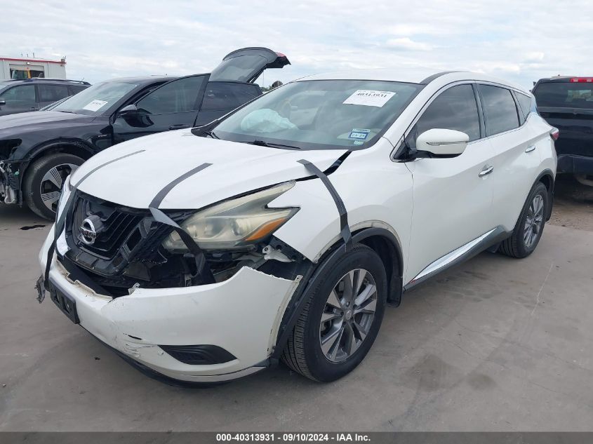 5N1AZ2MG3FN220561 2015 NISSAN MURANO - Image 2