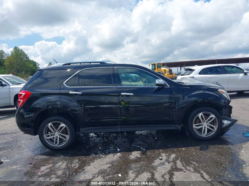 2016 Chevrolet Equinox Ltz VIN: 2GNALDEK9G6198924 Lot: 40313932