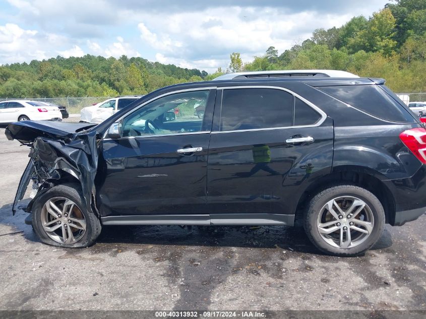 2016 Chevrolet Equinox Ltz VIN: 2GNALDEK9G6198924 Lot: 40313932