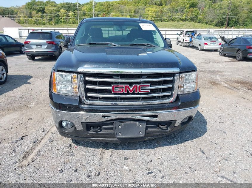 2013 GMC Sierra 1500 K1500 Sle VIN: 1GTR2VE76DZ332529 Lot: 40313984