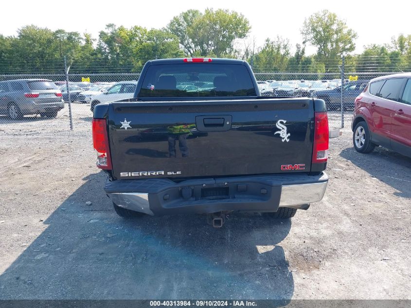 2013 GMC Sierra 1500 K1500 Sle VIN: 1GTR2VE76DZ332529 Lot: 40313984