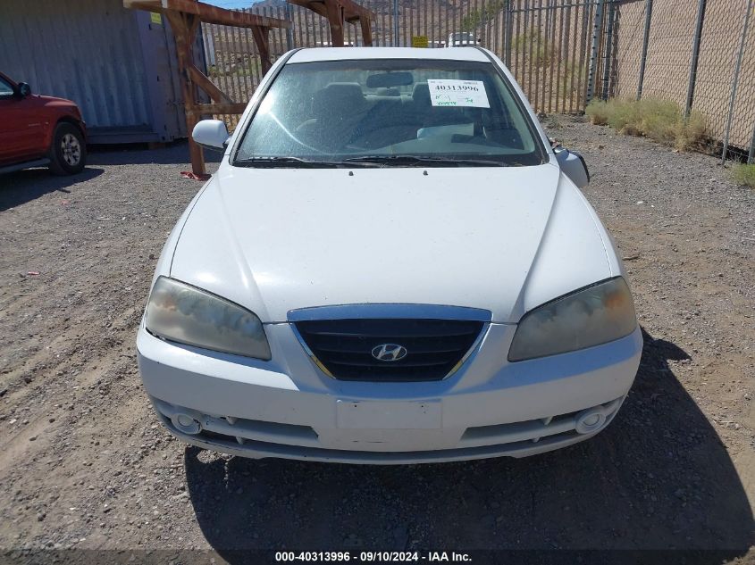 2006 Hyundai Elantra Gls/Limited VIN: KMHDN46D96U361177 Lot: 40313996