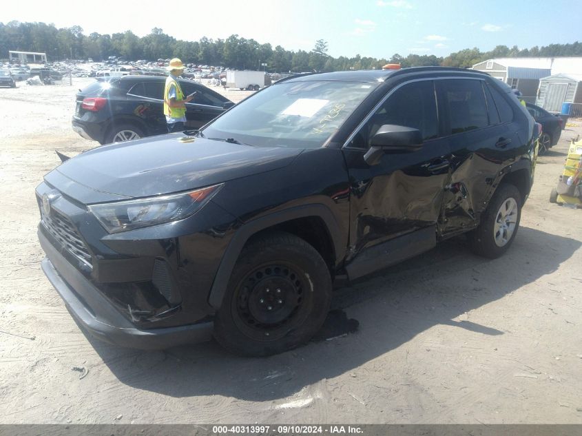 VIN 2T3H1RFV6KC007235 2019 Toyota RAV4, LE no.2