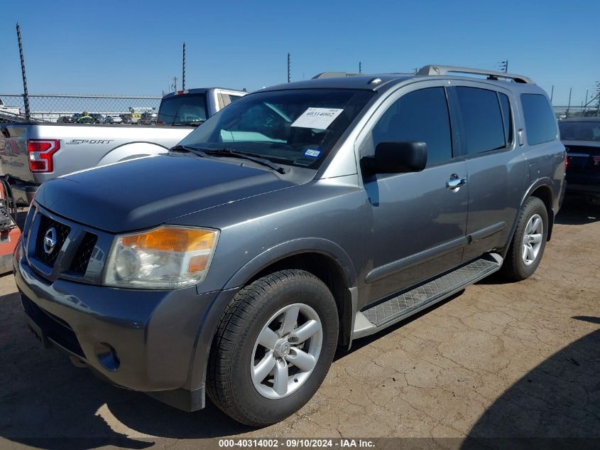 5N1BA0ND9FN601917 2015 NISSAN ARMADA - Image 2