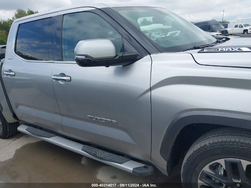 2023 Toyota Tundra Hybrid Limited VIN: 5TFJC5AB0PX002020 Lot: 40314017