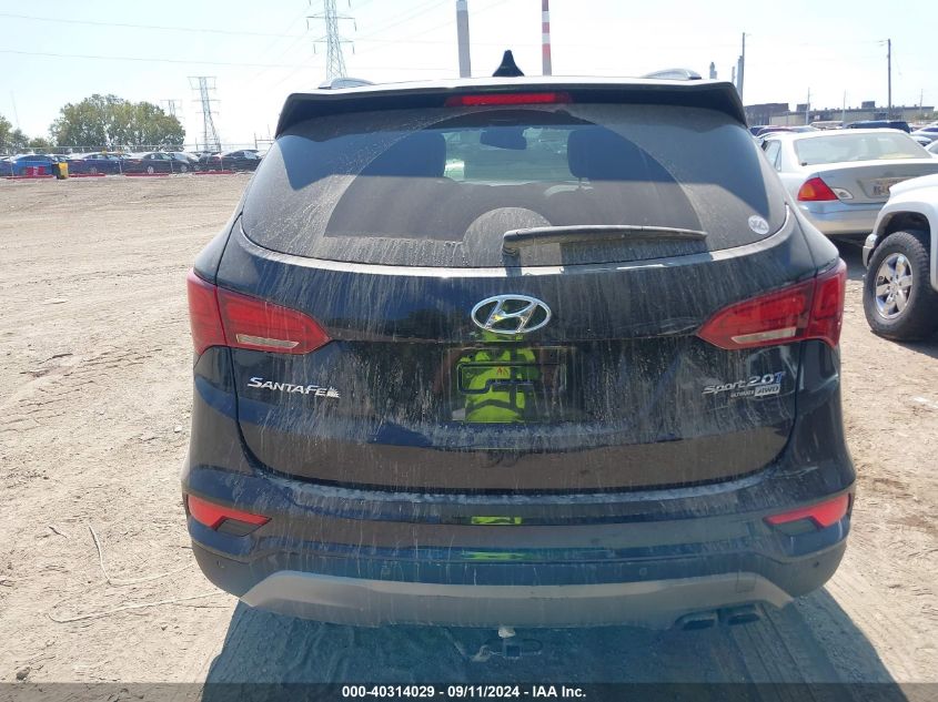 2017 Hyundai Santa Fe Sport VIN: 5XYZWDLAXHG407671 Lot: 40314029