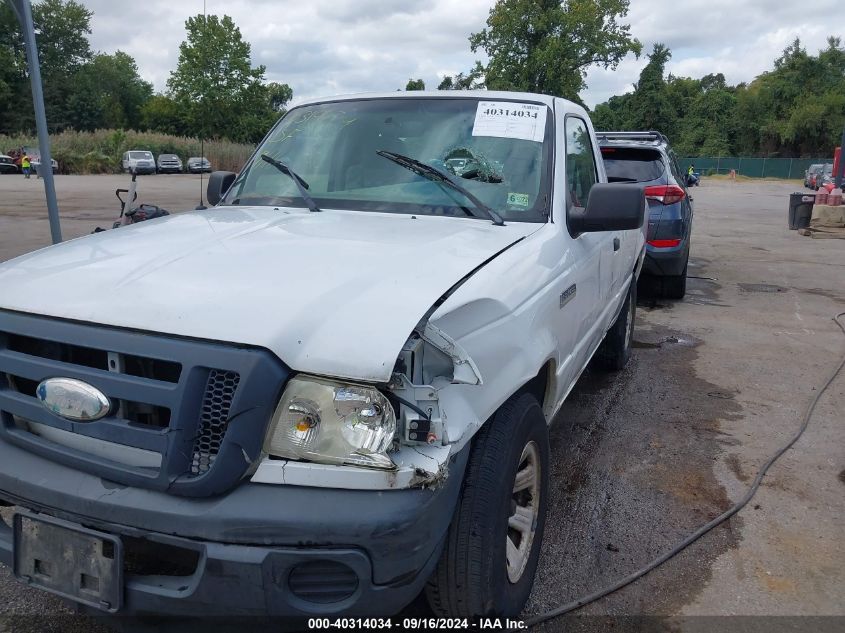 2008 Ford Ranger Xl/Xlt VIN: 1FTYR10D78PA01151 Lot: 40314034