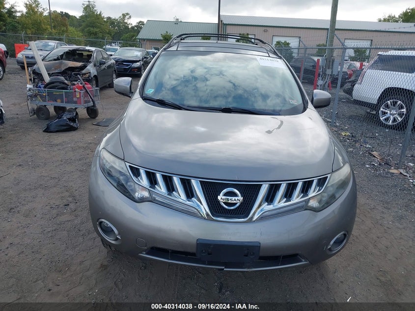 2010 Nissan Murano Le VIN: JN8AZ1MWXAW113035 Lot: 40314038