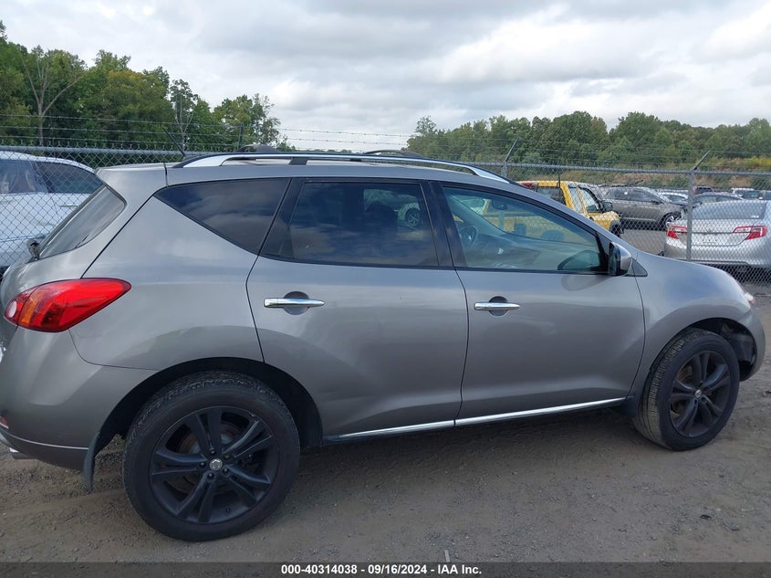 2010 Nissan Murano Le VIN: JN8AZ1MWXAW113035 Lot: 40314038