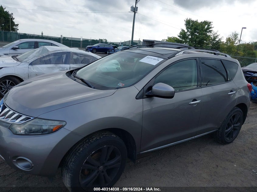 2010 Nissan Murano Le VIN: JN8AZ1MWXAW113035 Lot: 40314038