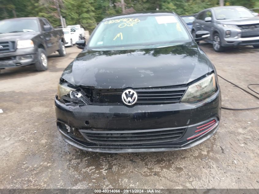 3VWDP7AJ5CM332270 2012 Volkswagen Jetta 2.5L Se