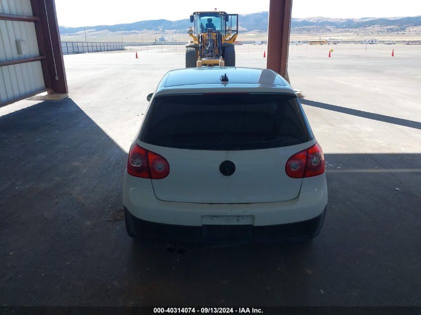 2006 Volkswagen Gti 2-Door VIN: WVWEV71K16W098137 Lot: 40314074