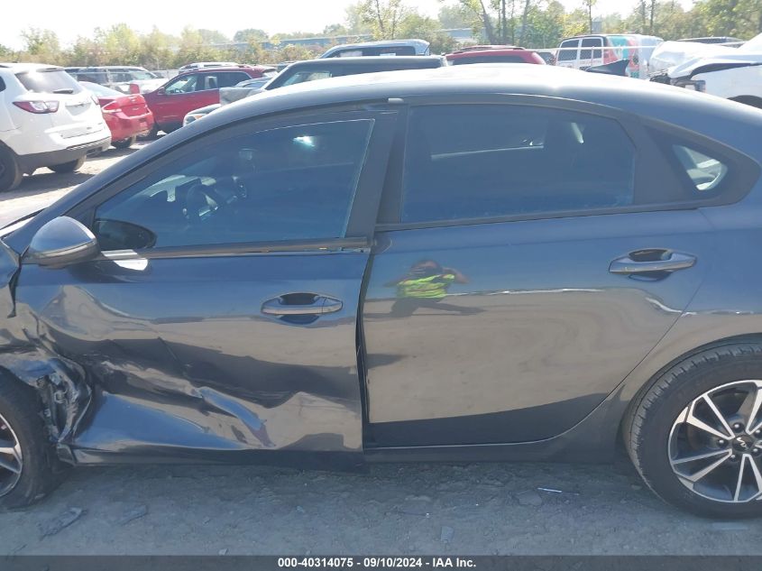 2022 Kia Forte Lxs VIN: 3KPF24AD0NE423897 Lot: 40314075