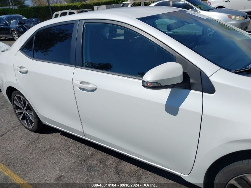VIN 5YFBURHE4KP870537 2019 TOYOTA COROLLA SE