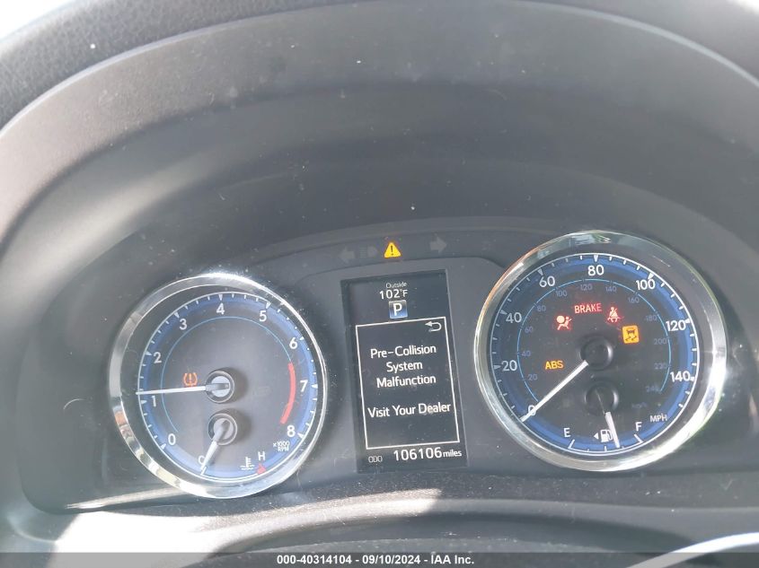 VIN 5YFBURHE4KP870537 2019 TOYOTA COROLLA SE