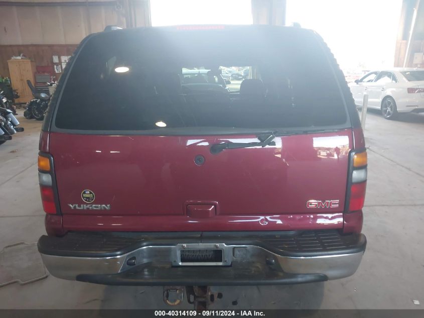 2004 GMC Yukon VIN: 1GKEK13T44J274009 Lot: 40314109