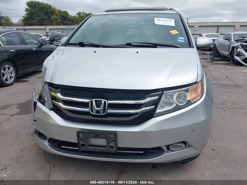 2014 Honda Odyssey Touring/Touring Elite VIN: 5FNRL5H97EB054144 Lot: 40314119