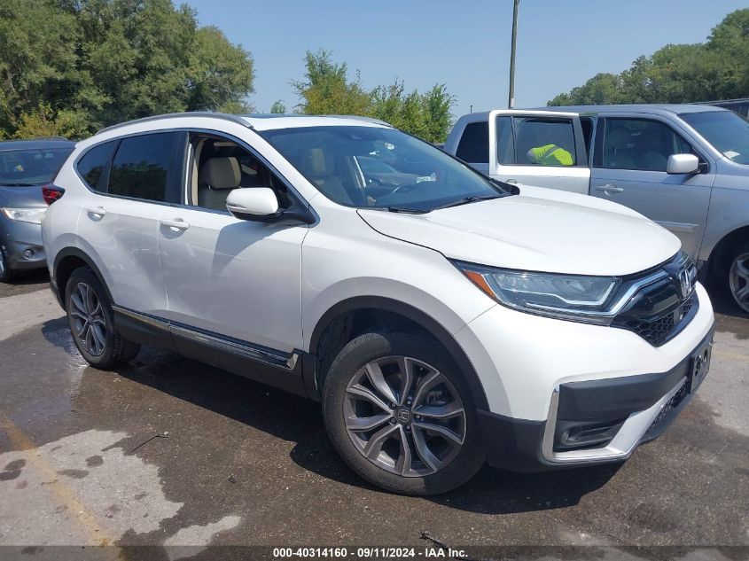 2021 Honda Cr-V Awd Touring VIN: 2HKRW2H9XMH685539 Lot: 40314160