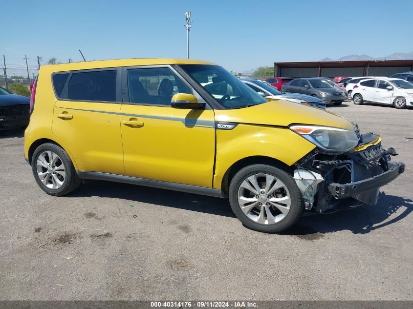 2014 Kia Soul + VIN: KNDJP3A58E7085695 Lot: 40314176