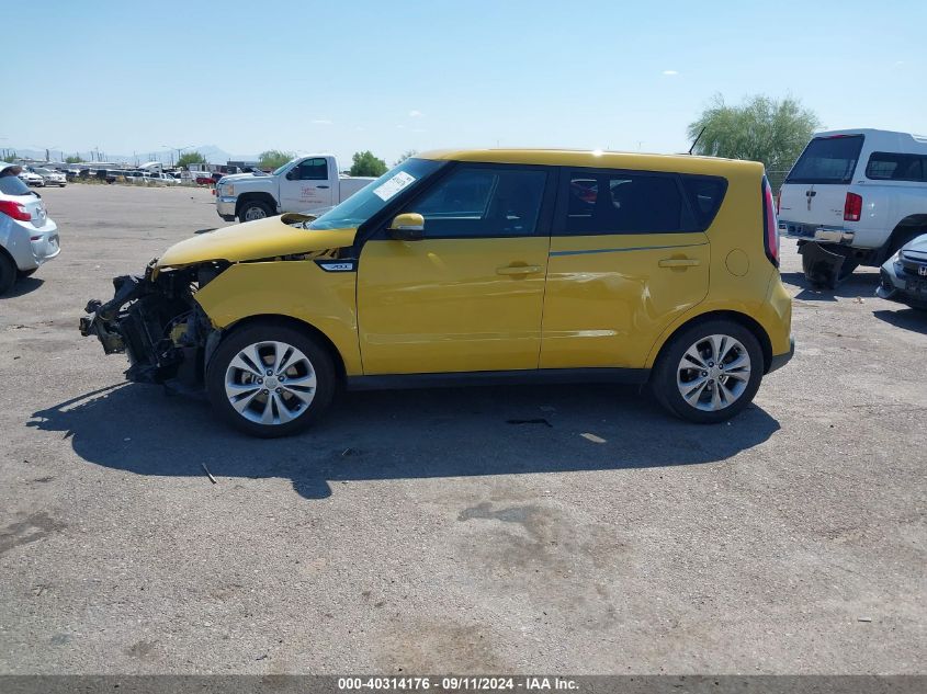 2014 Kia Soul + VIN: KNDJP3A58E7085695 Lot: 40314176