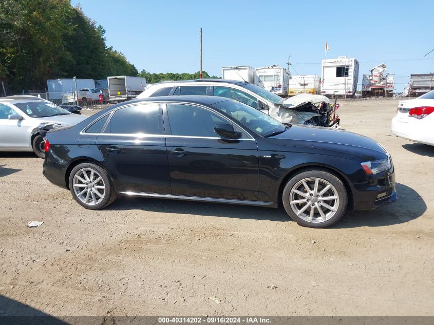 2014 Audi A4 2.0T Premium VIN: WAUFFAFL8EN021640 Lot: 40314202