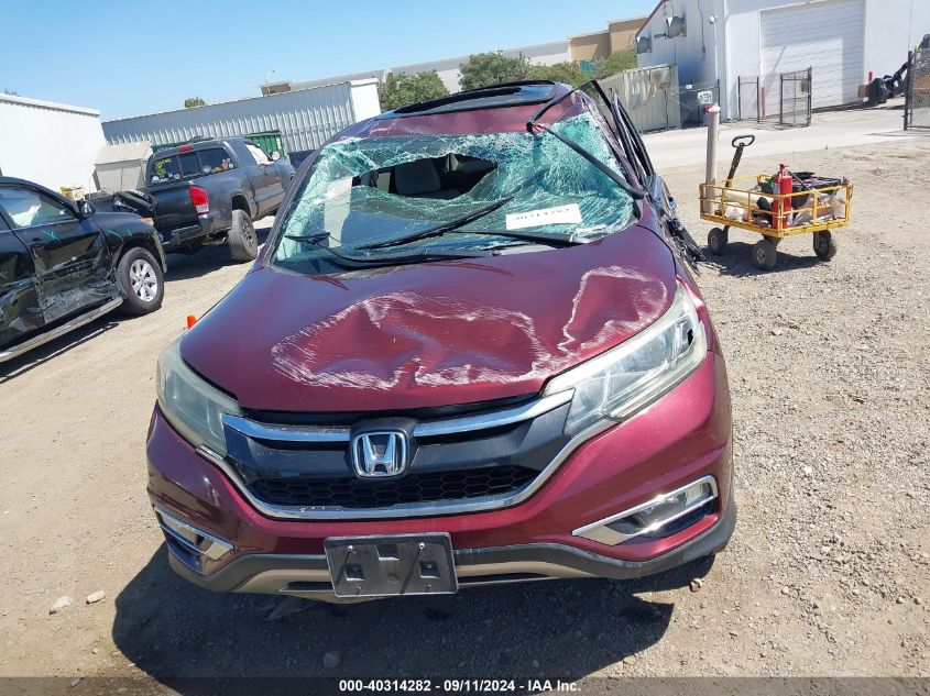 2015 Honda Cr-V Ex VIN: 2HKRM3H50FH528386 Lot: 40314282