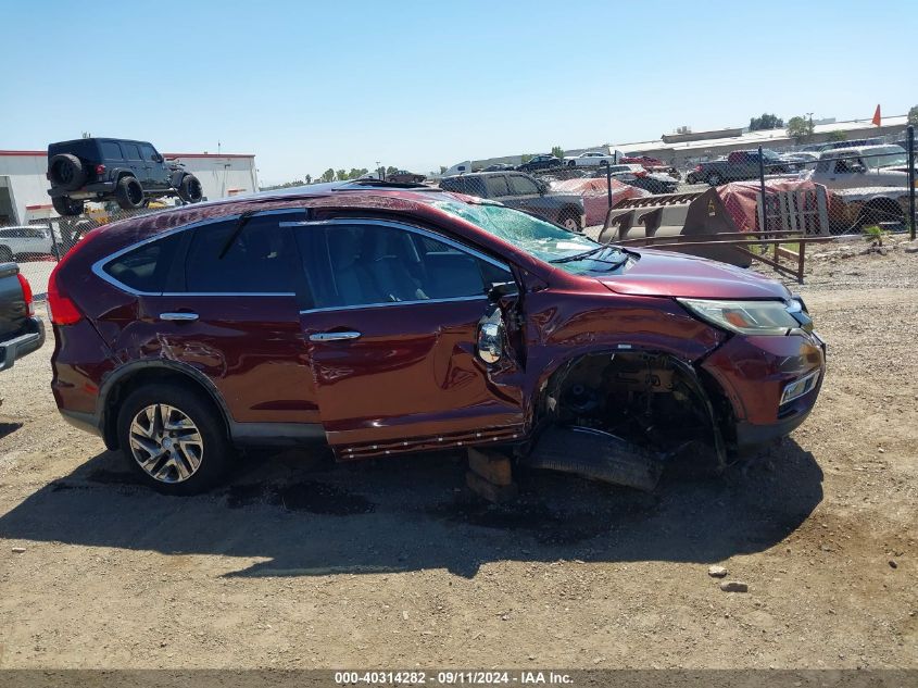 2015 Honda Cr-V Ex VIN: 2HKRM3H50FH528386 Lot: 40314282