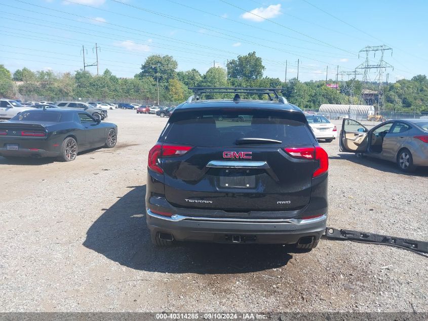 2018 GMC Terrain Slt VIN: 3GKALVEX4JL143735 Lot: 40314285