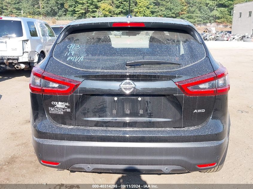 2022 Nissan Rogue Sport S Awd Xtronic Cvt VIN: JN1BJ1AW4NW683455 Lot: 40314295