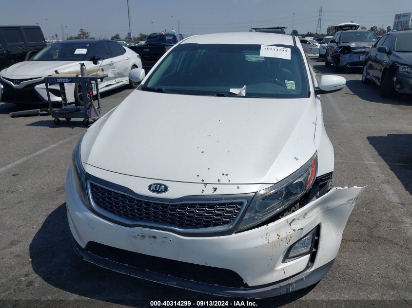 2015 Kia Optima Hybrid Hybrid VIN: KNAGM4AD1F5086424 Lot: 40314299