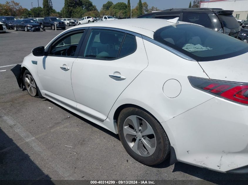 2015 Kia Optima Hybrid Hybrid VIN: KNAGM4AD1F5086424 Lot: 40314299