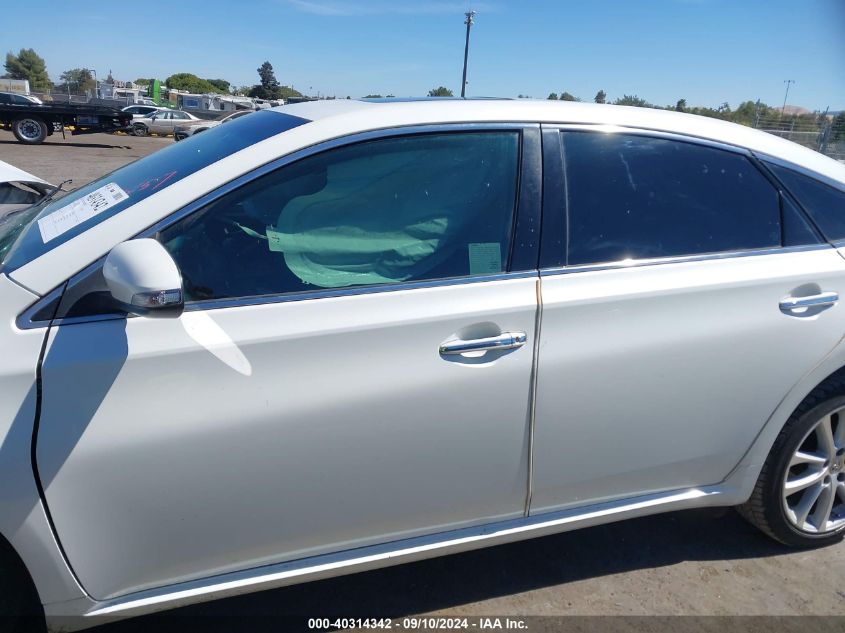 2013 Toyota Avalon Xle Touring VIN: 4T1BK1EB7DU077557 Lot: 40314342