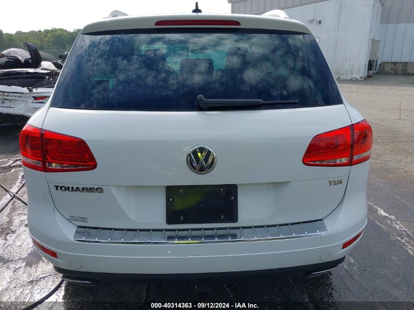 2013 Volkswagen Touareg Tdi Sport VIN: WVGEP9BP6DD013460 Lot: 40314363