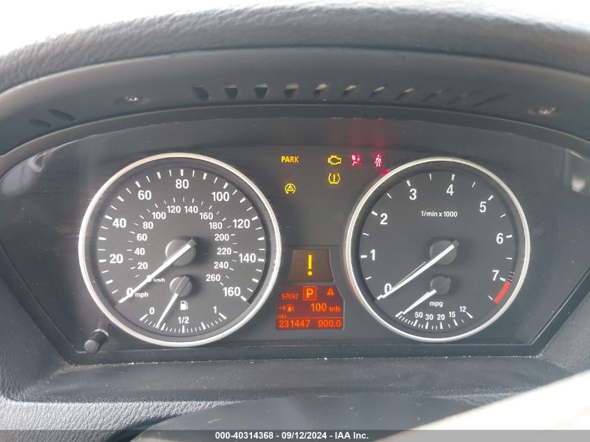 5UXFE43587L014049 2007 BMW X5 3.0Si