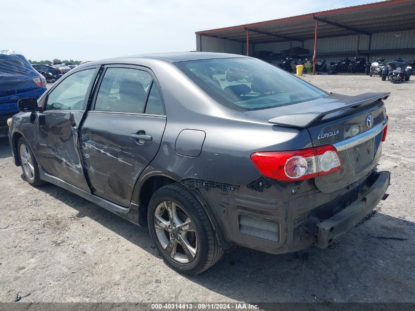 2012 Toyota Corolla S/Le VIN: 5YFBU4EE5CP013832 Lot: 40314413