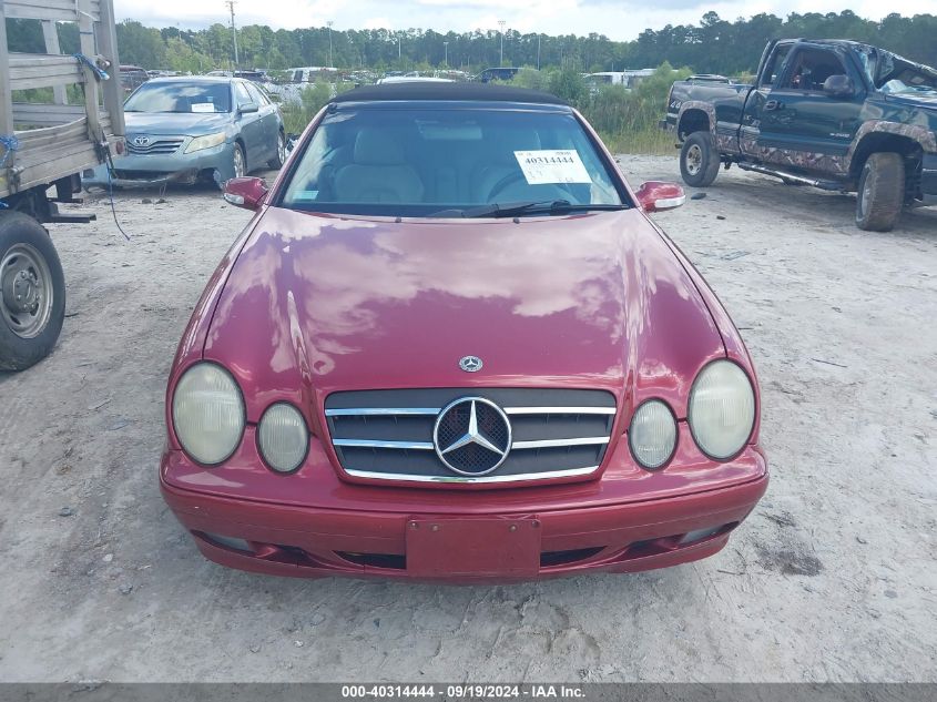 WDBLK65GX3T134323 2003 Mercedes-Benz Clk 320