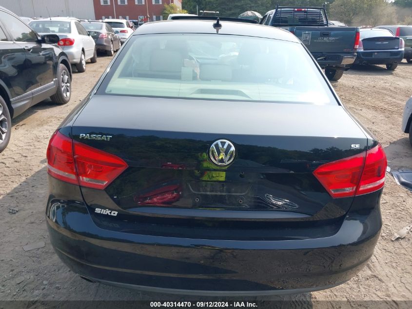 1VWBP7A36DC121798 2013 Volkswagen Passat Se