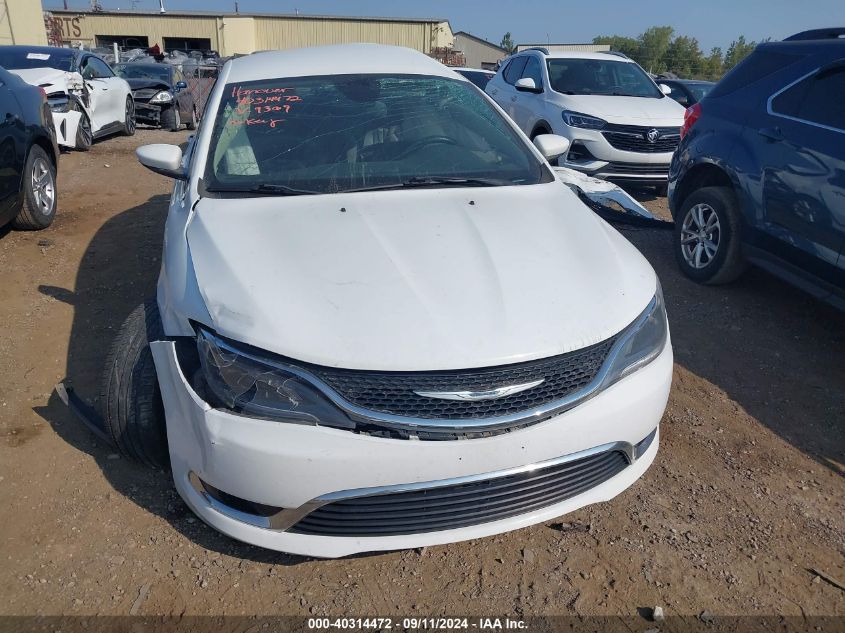 2015 Chrysler 200 C VIN: 1C3CCCCB3FN549369 Lot: 40314472