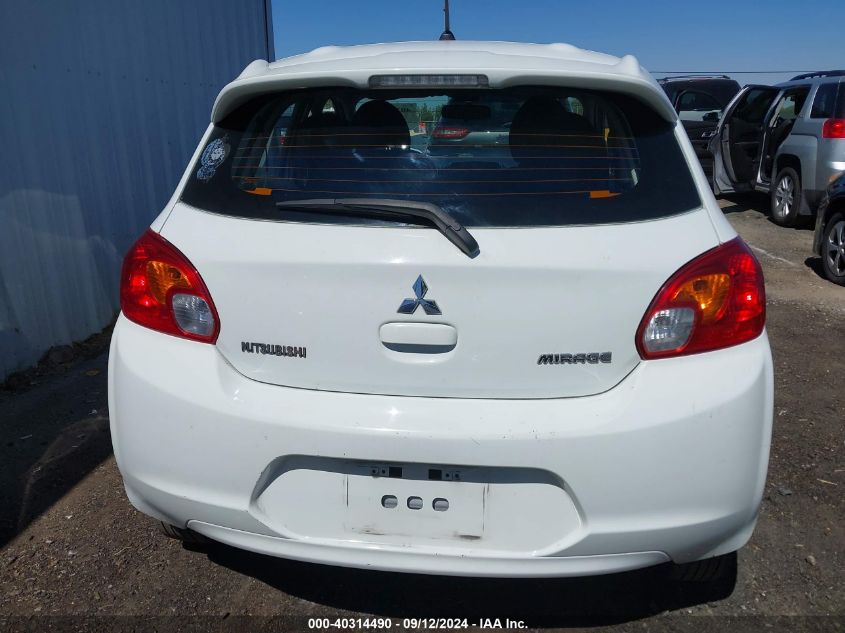 2015 Mitsubishi Mirage De/Rf VIN: ML32A3HJ9FH032964 Lot: 40314490