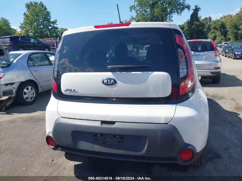 2016 Kia Soul VIN: KNDJN2A20G7259395 Lot: 40314516