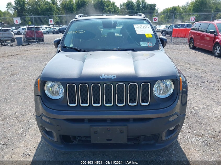 VIN ZACCJBBB7HPF07441 2017 JEEP RENEGADE LATITUDE 4X4