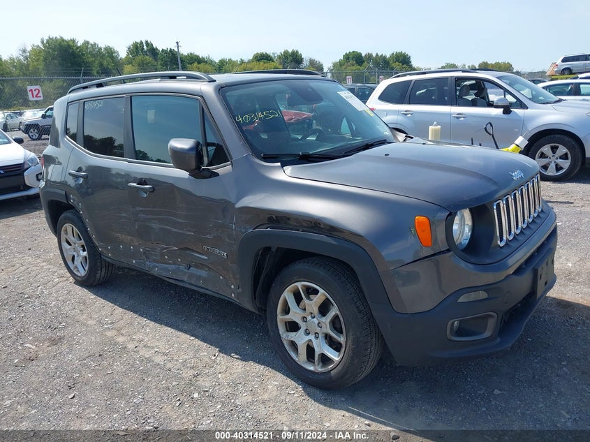 VIN ZACCJBBB7HPF07441 2017 JEEP RENEGADE LATITUDE 4X4