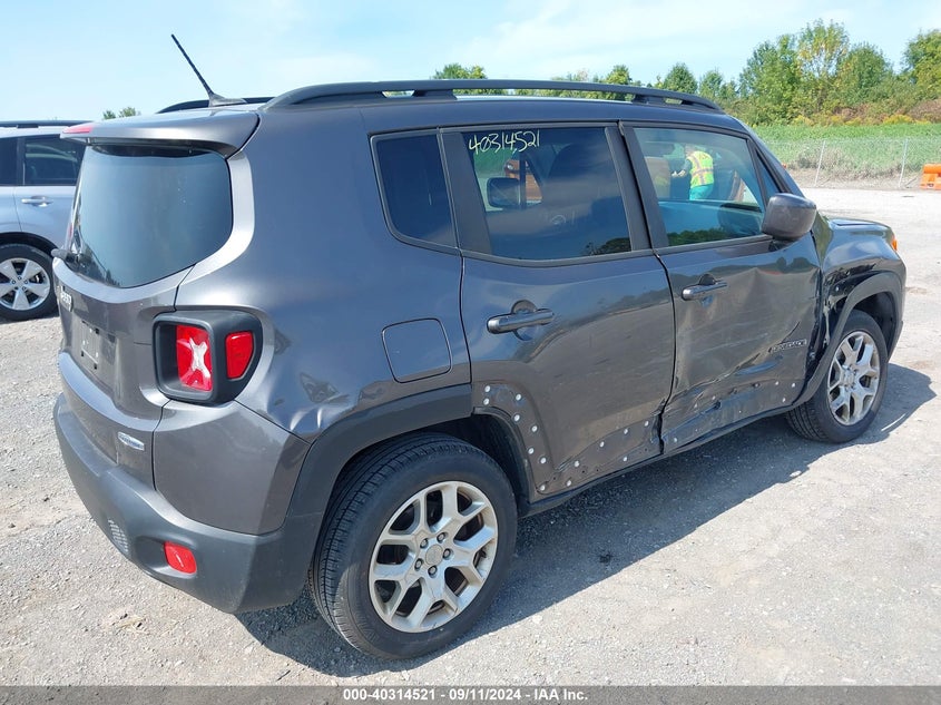 VIN ZACCJBBB7HPF07441 2017 JEEP RENEGADE LATITUDE 4X4