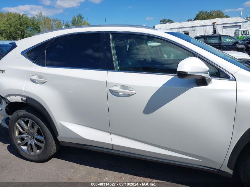 2015 Lexus Nx 200T VIN: JTJBARBZ8F2017273 Lot: 40314527