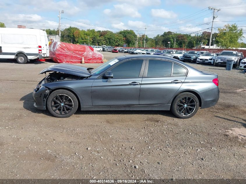 2018 BMW 320I xDrive VIN: WBA8E5G57JNV02900 Lot: 40314536